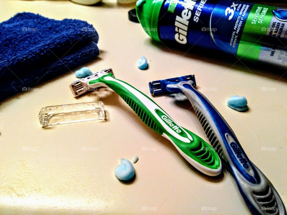 the ritual of shaving