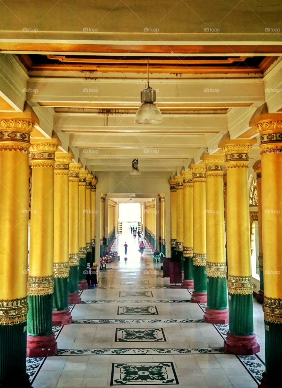 Temple Hallway