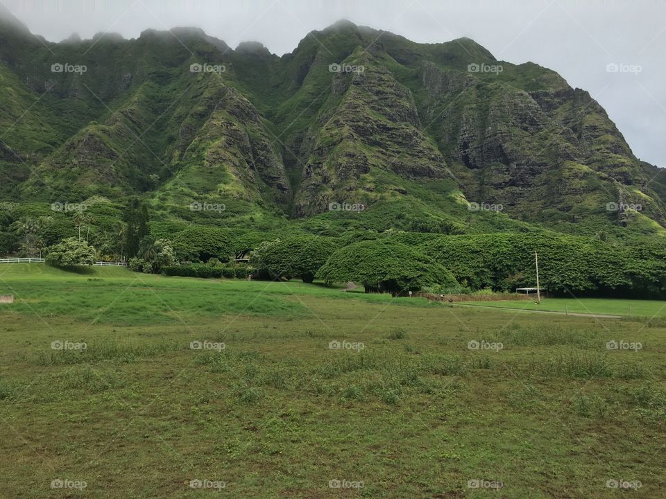 Hawaii mountains 