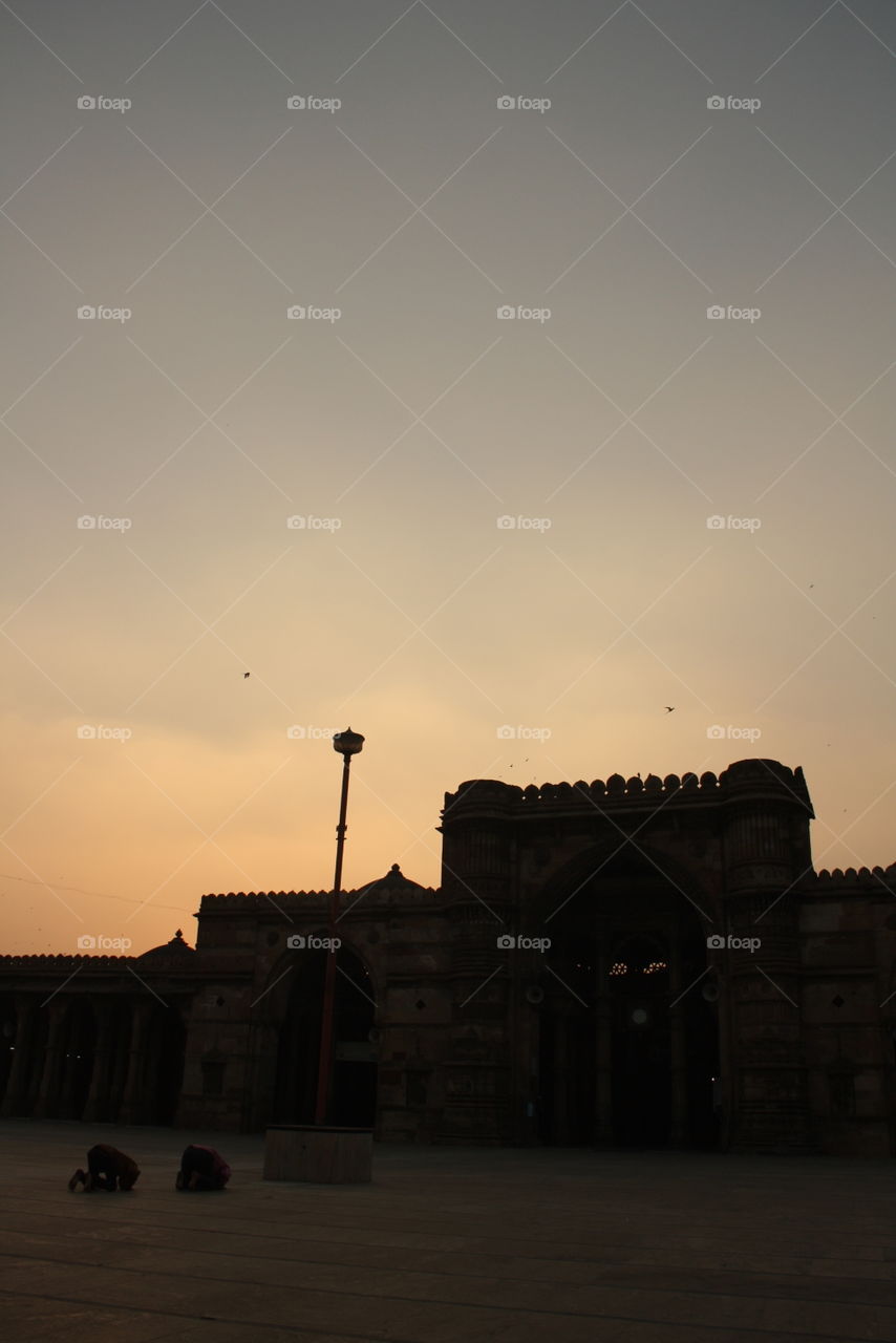 Sunset, Dawn, City, Landscape, Travel