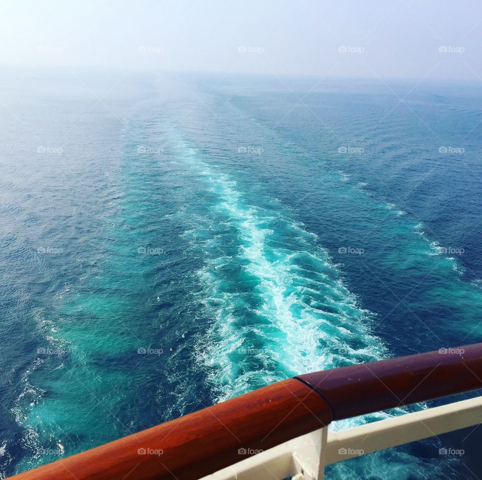 Blue waves @Persian Gulf