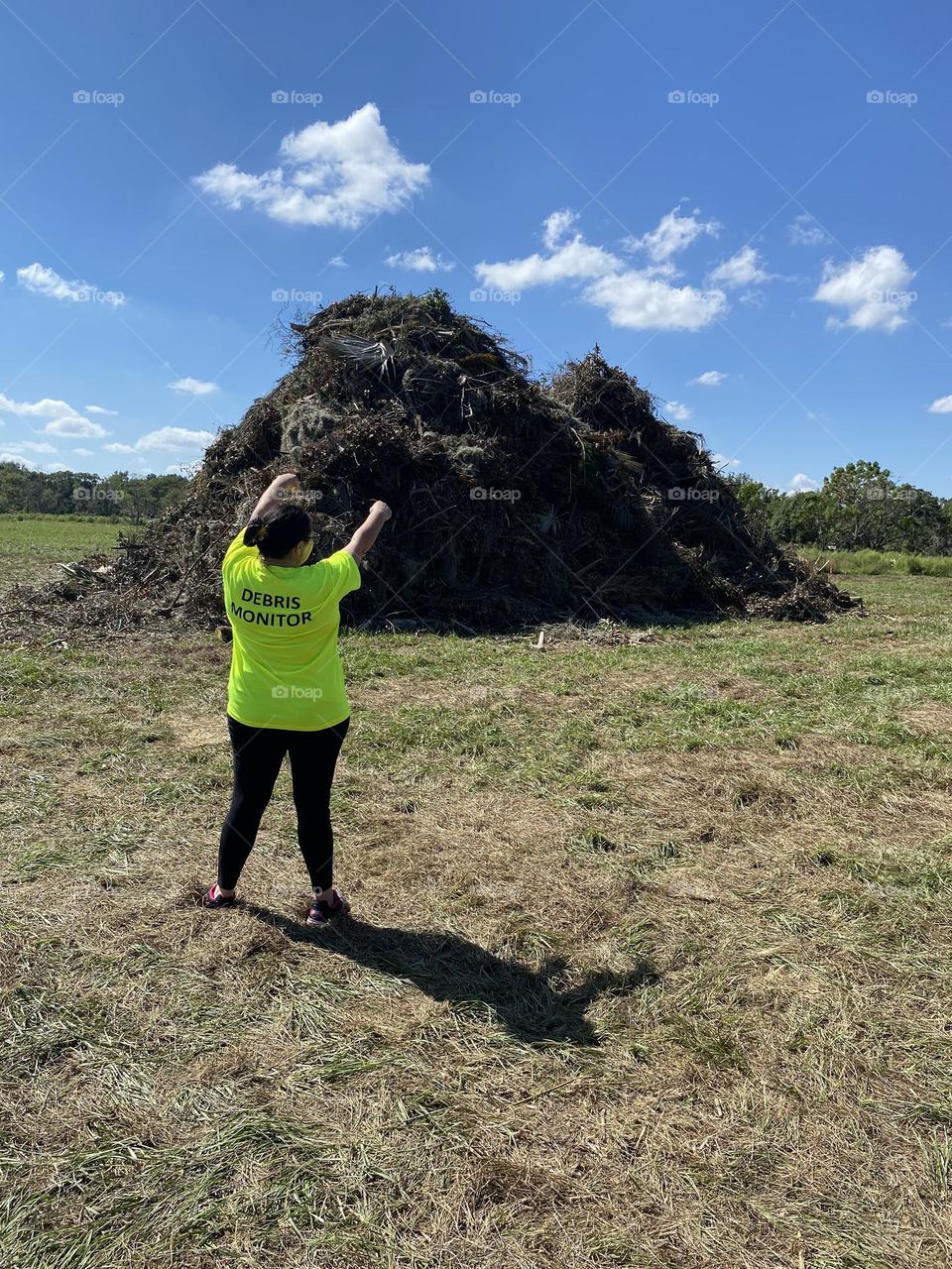 Hurricane Ian debris