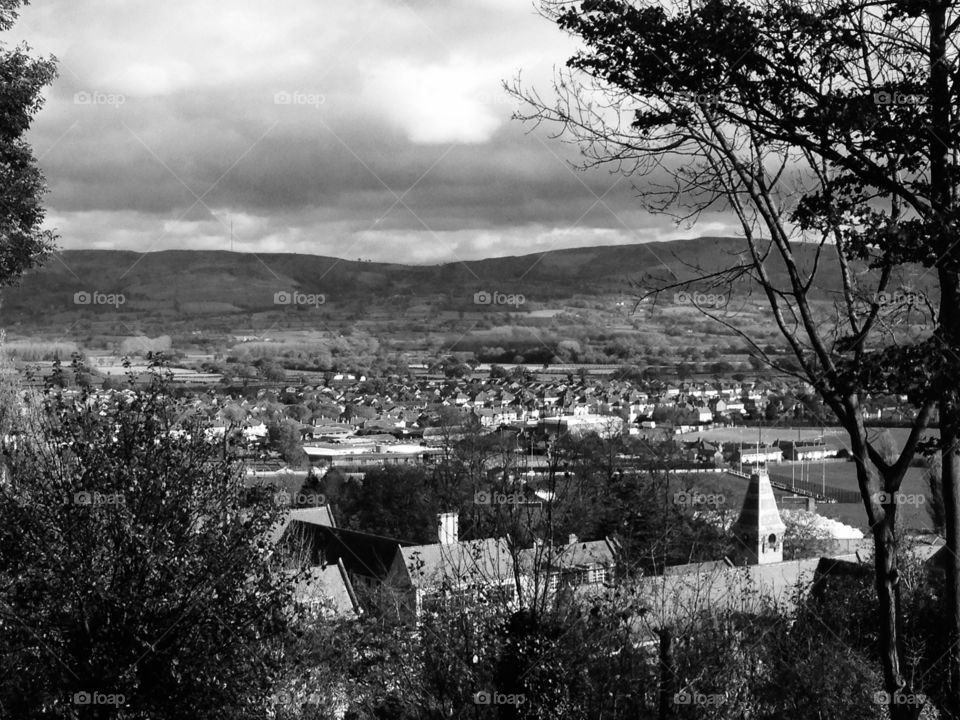 Black&White photo of a town! Really nice photo , Good for wallpapers, Posters and websites! Hope to sell, really proud of this one, Took a few years ago!