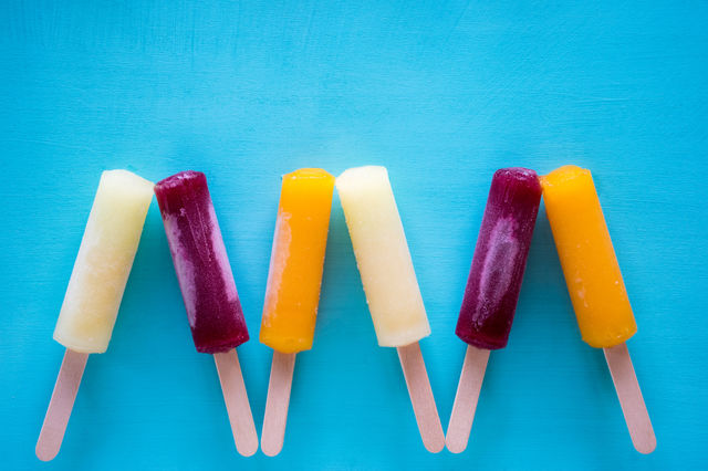 Summer time ice pop 