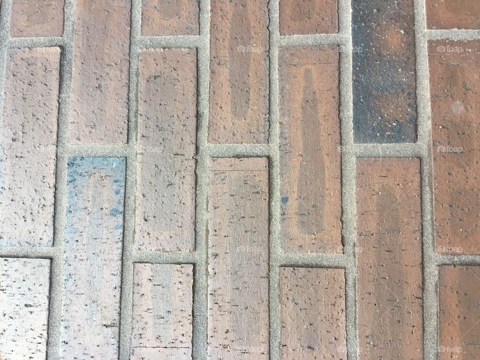 Bricks in vertical 