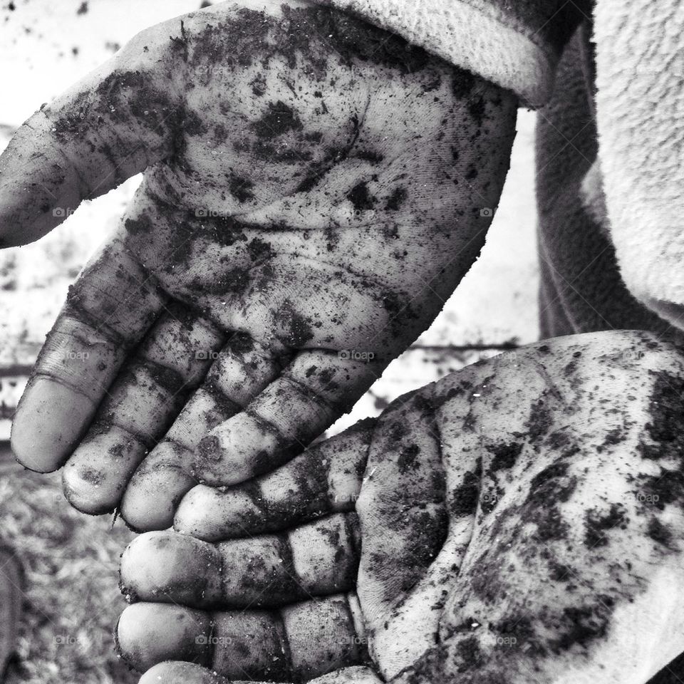 Dirty hands
