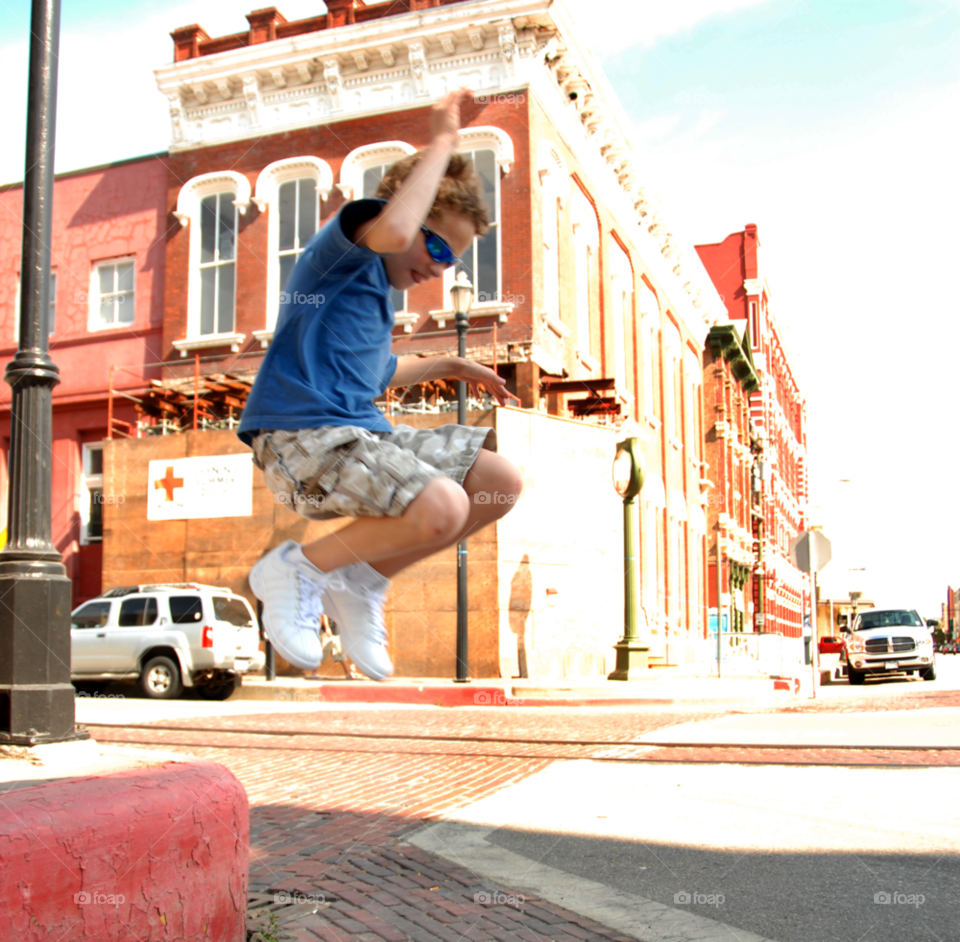 galveston happy young boy by lightanddrawing
