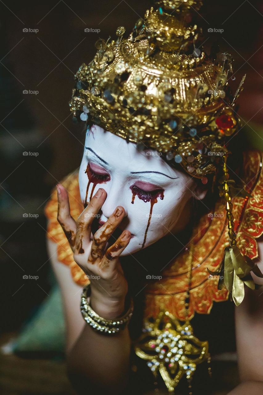 Thai Ghost a Halloween day  (ผีนางรำ)