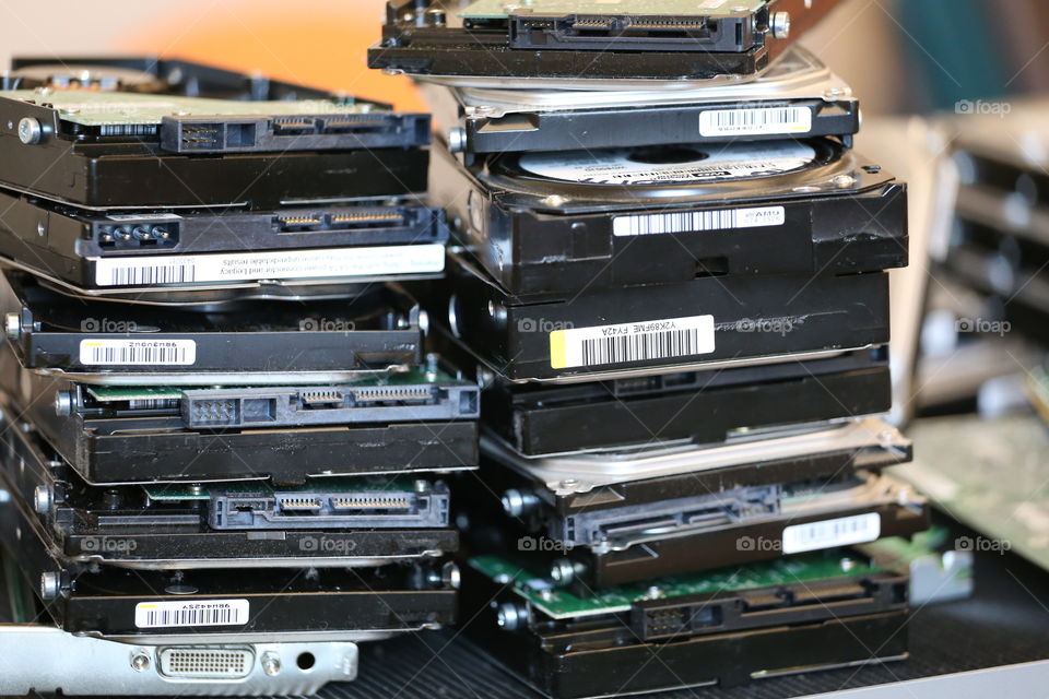 Hard Drive Junkyard 