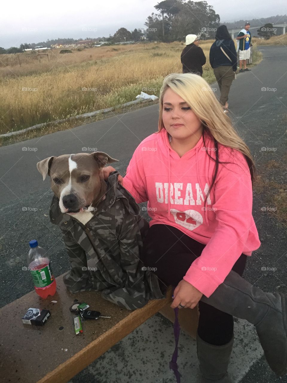 Aries and I on the bluffs