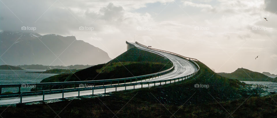 The Atlantic Road in Norway.