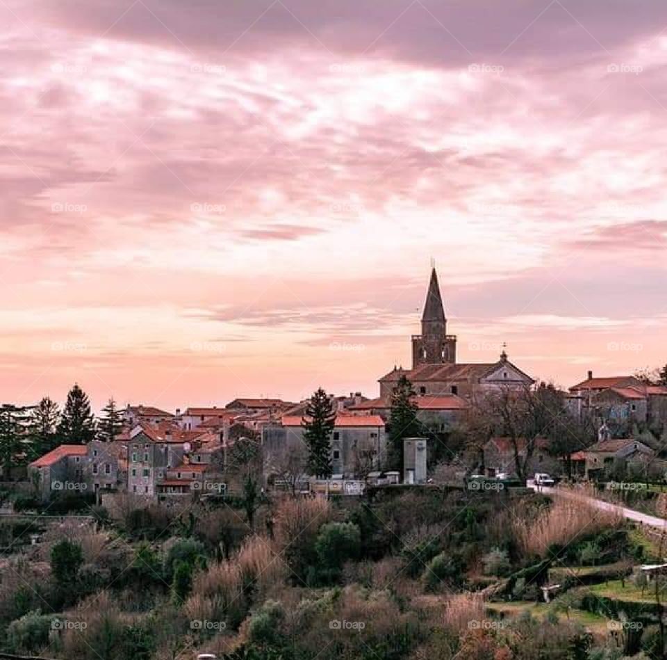 Groznjan  city From to Croatia