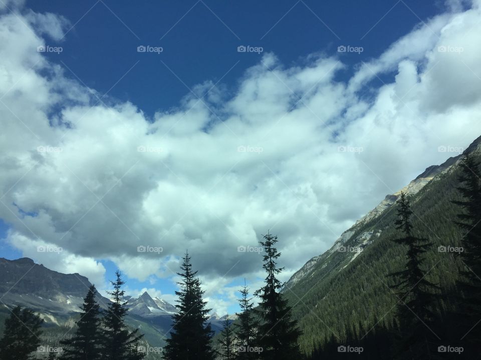 Snow, No Person, Mountain, Landscape, Nature