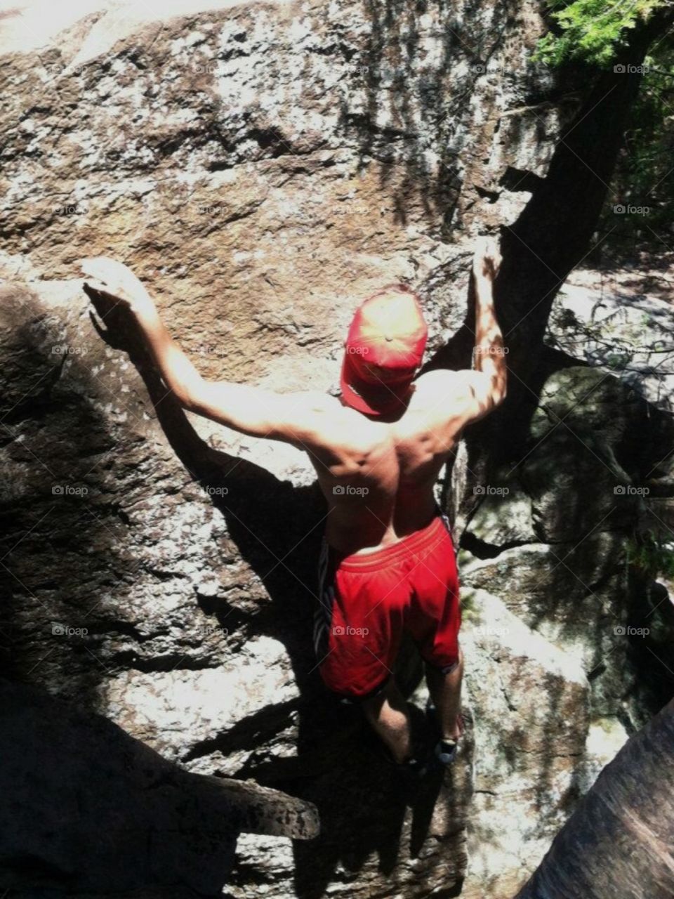 Rock climbing 