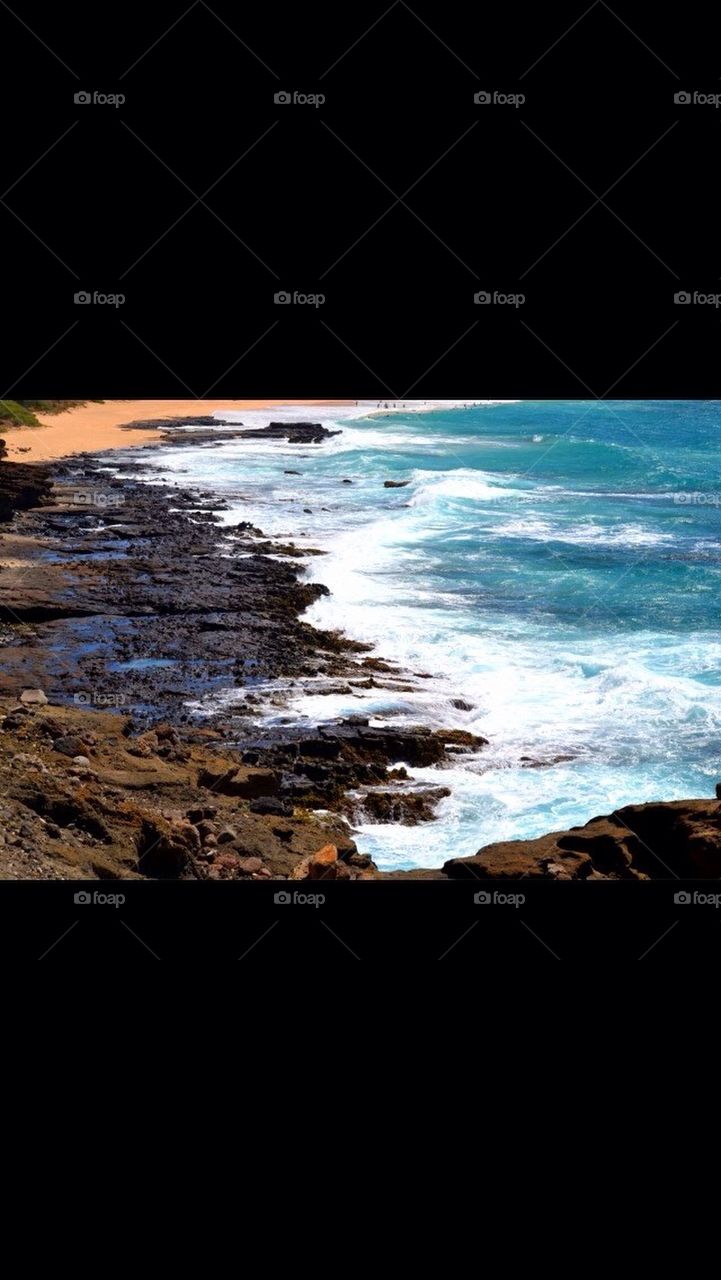 water beach hawaii oahu by gingersleetsnow