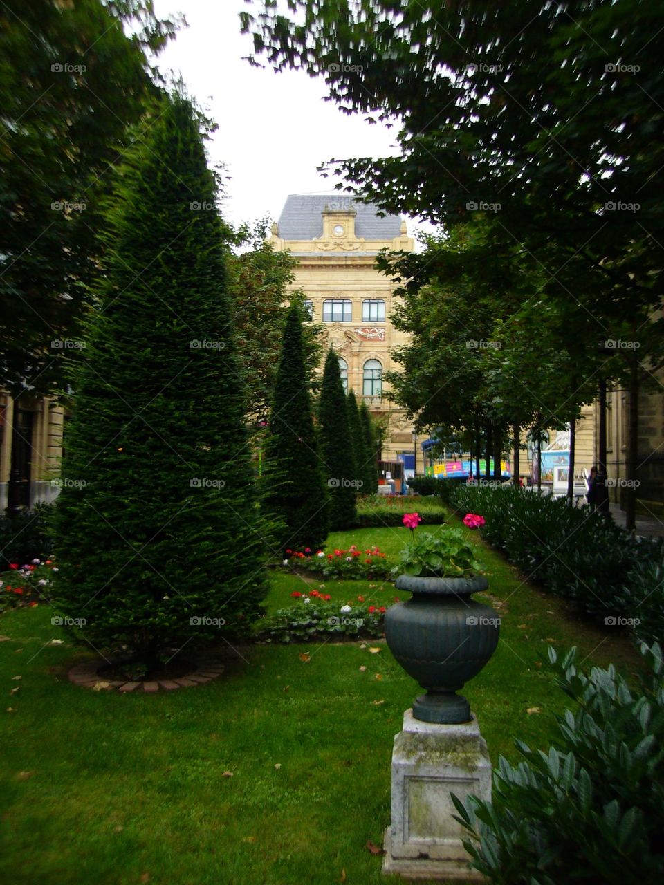 City garden.