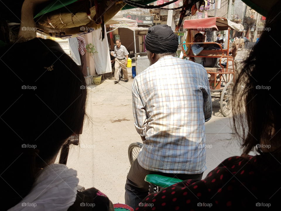 auto rickshaw journey