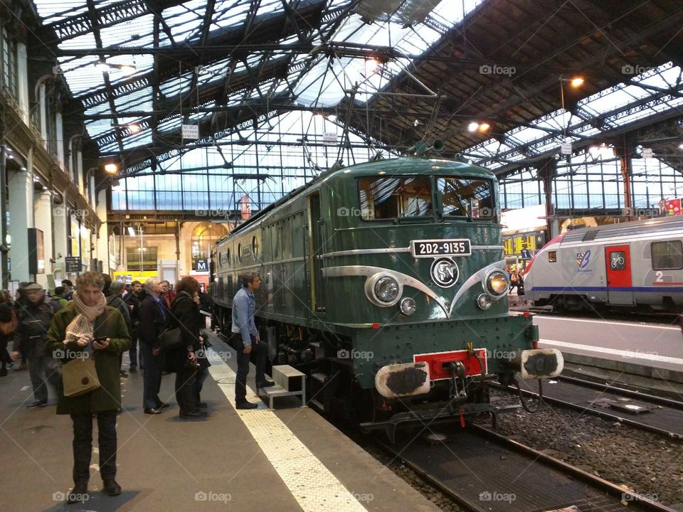 An old train