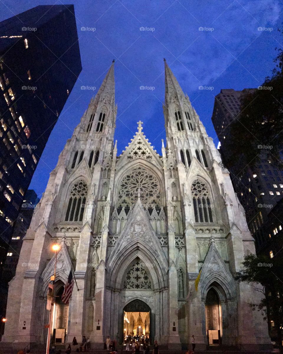St Patrick’s cathedral 5th Avenue, New York City