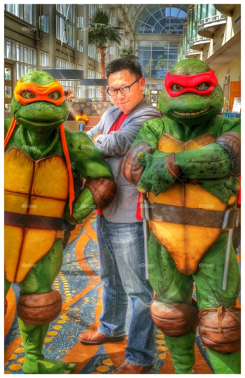 ninja turtles & ME (HDR)
