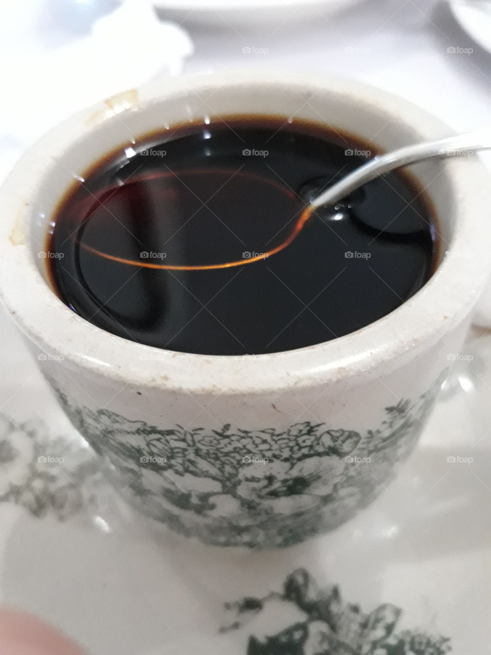 black coffee