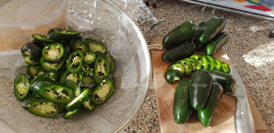 green peppers