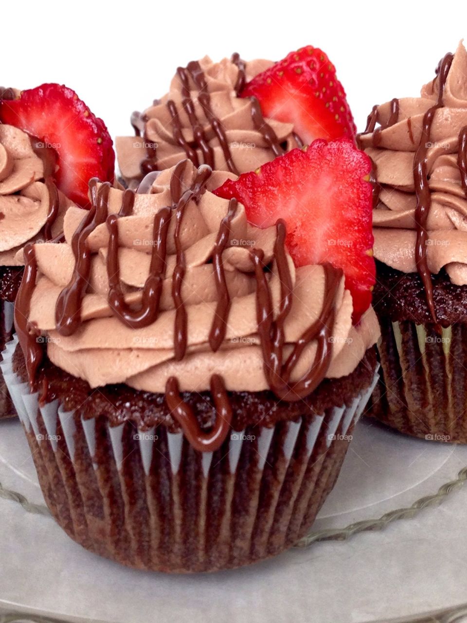 Cupcake heaven on plate