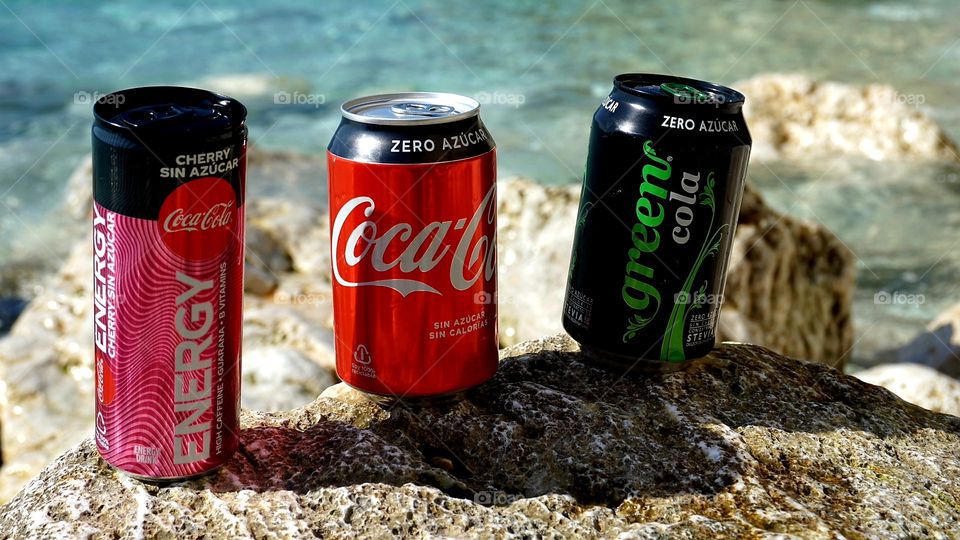 Coca-Cola#cokechallenge#seaview#rocks#color