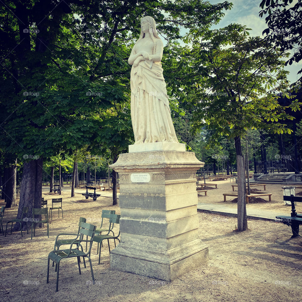Statues in the Park