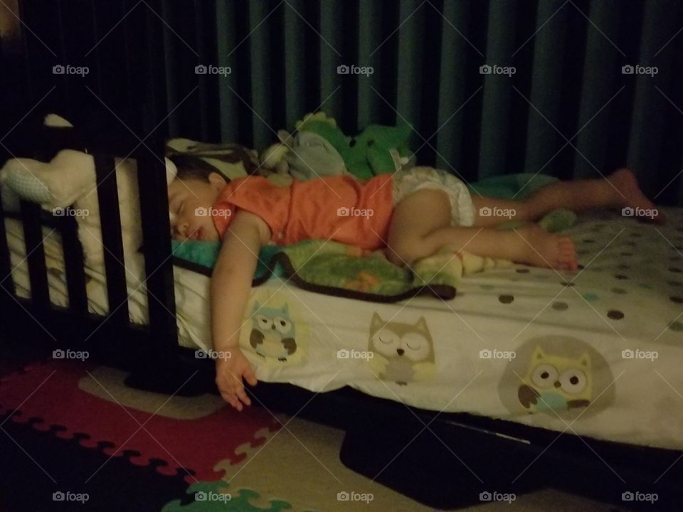 People, Child, Bed, One, Girl