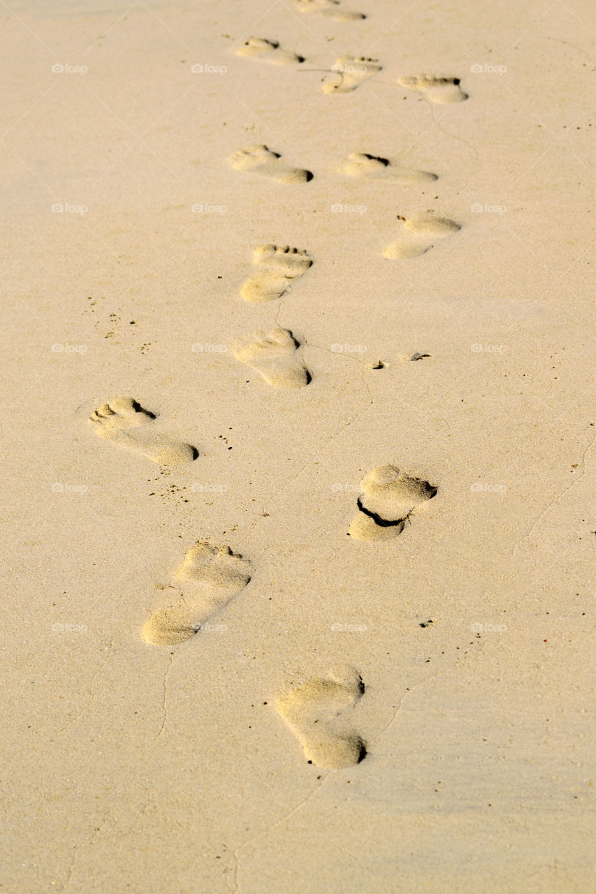 FootPrint at sand