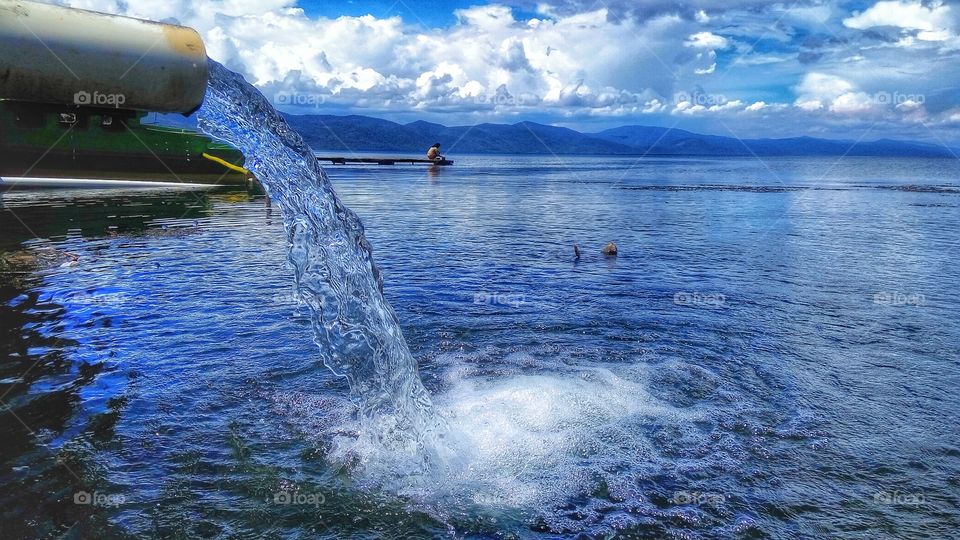 water spring of matano lake