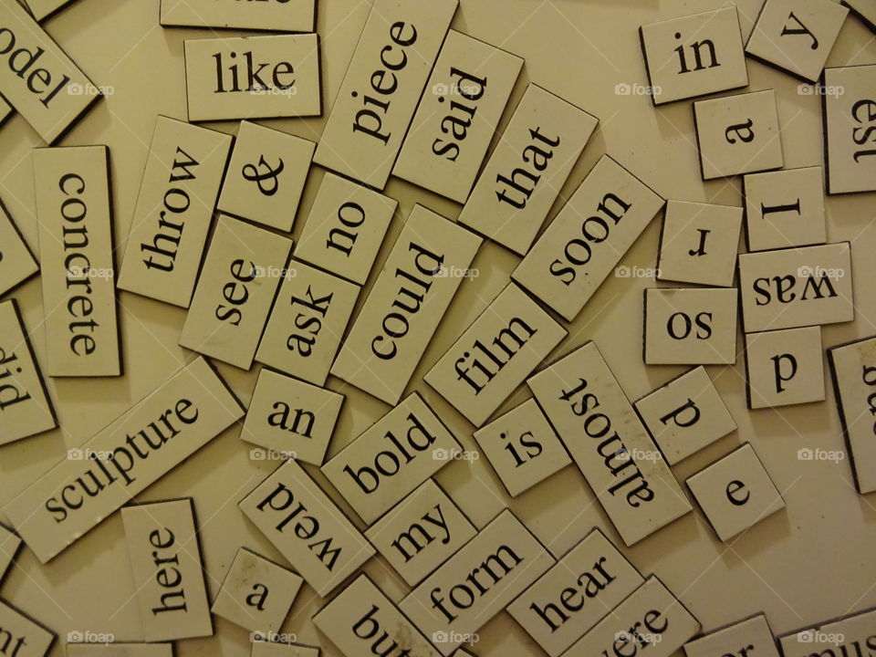 magnet poetry