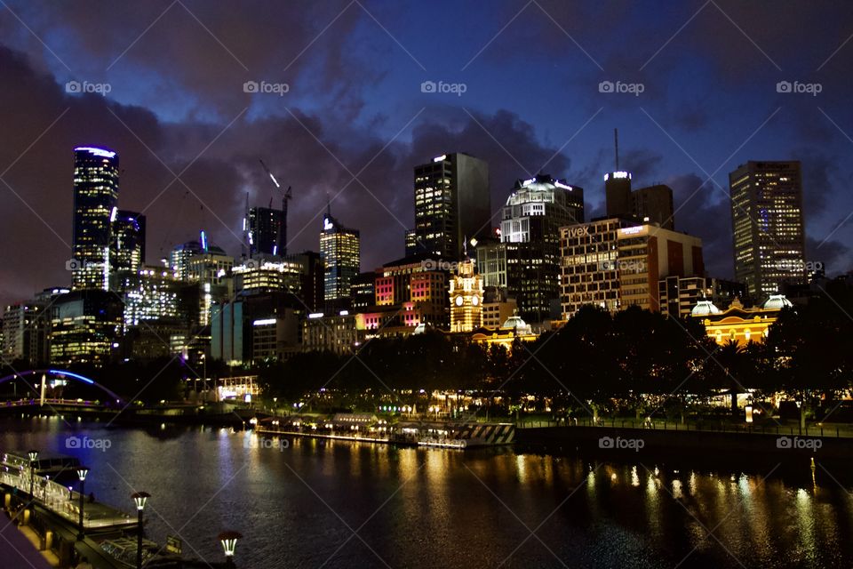 Melbourne Skyline 