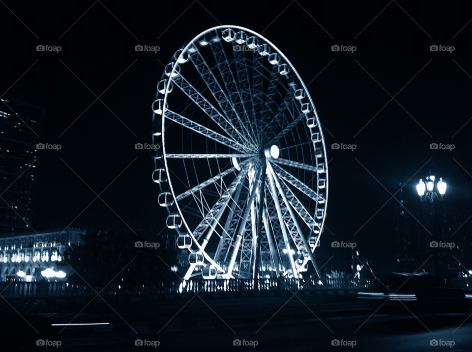 wheel travel night eye by starofusa