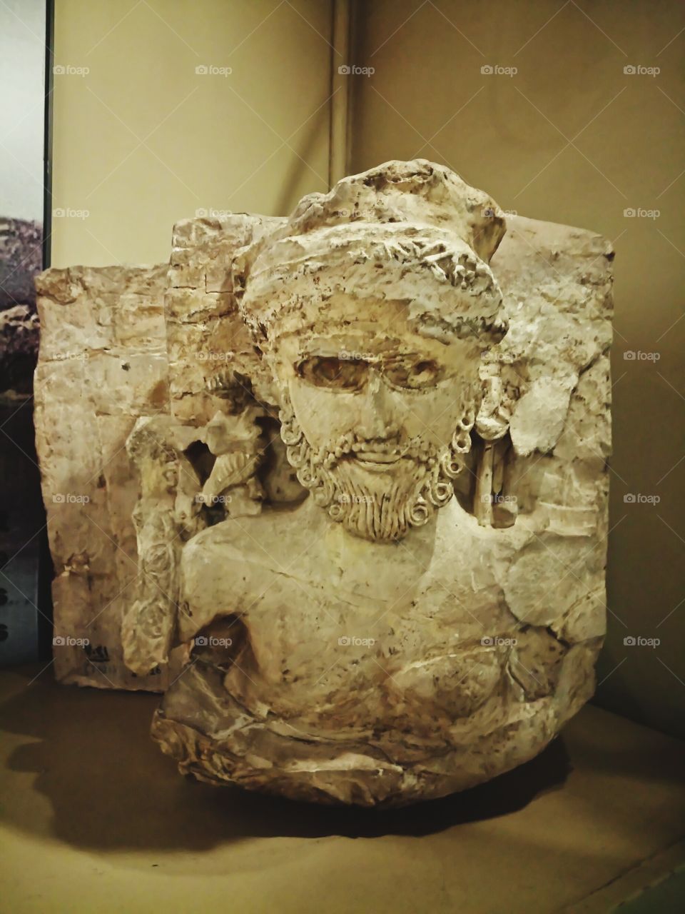 statue from coptic museum in Egypt