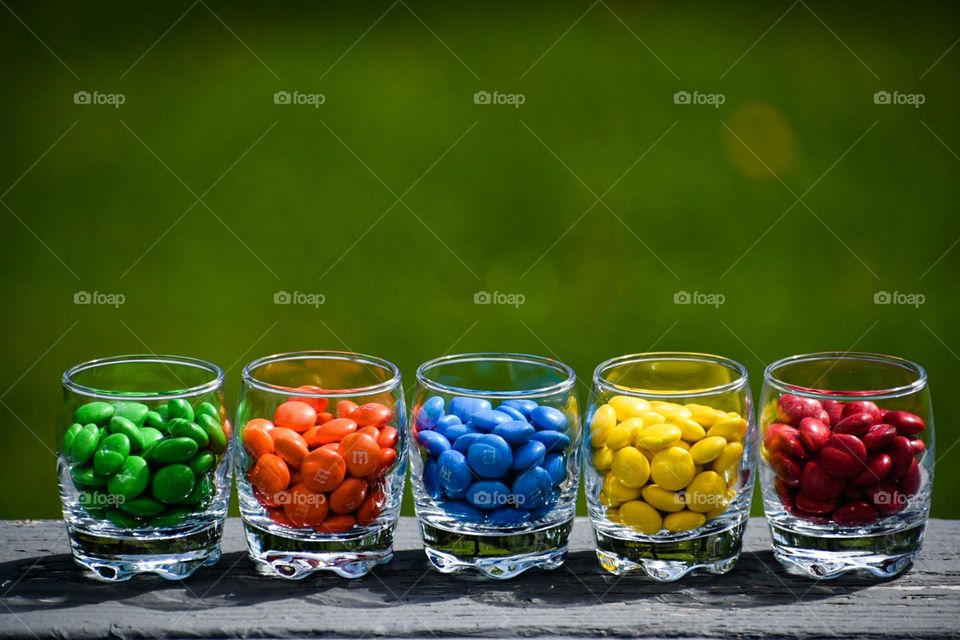 m&m adds extra  color and sweetness in our lives