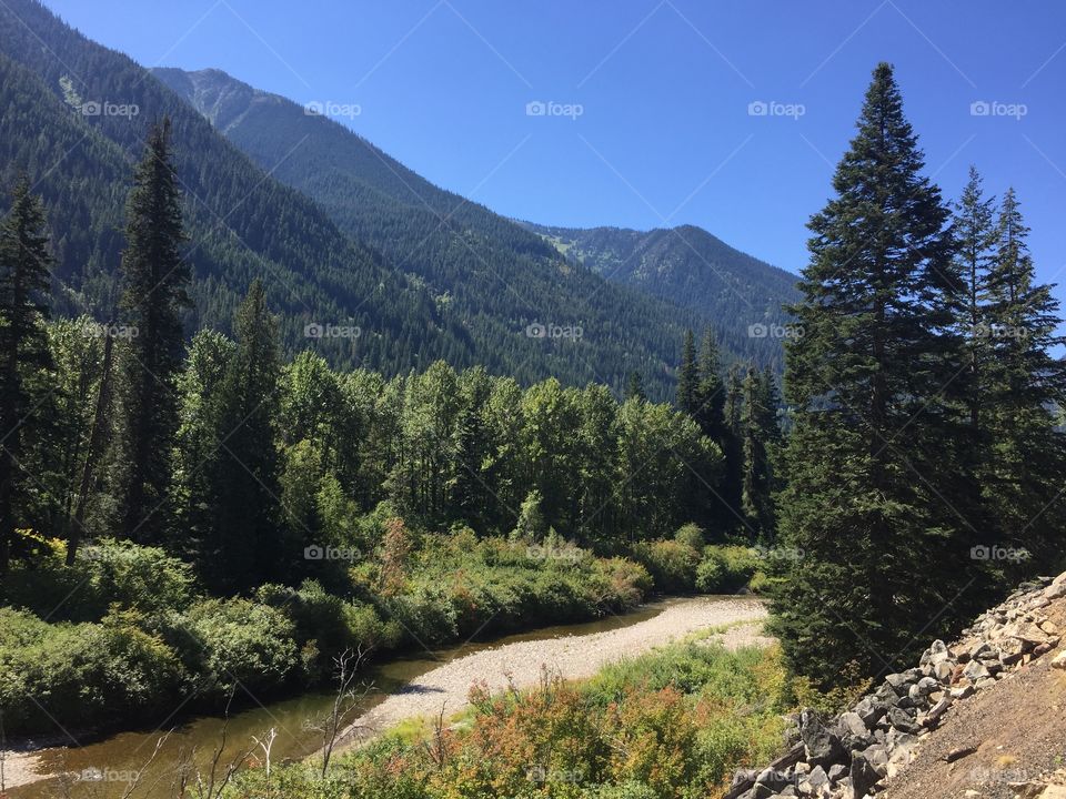 No Person, Mountain, Nature, Wood, Water