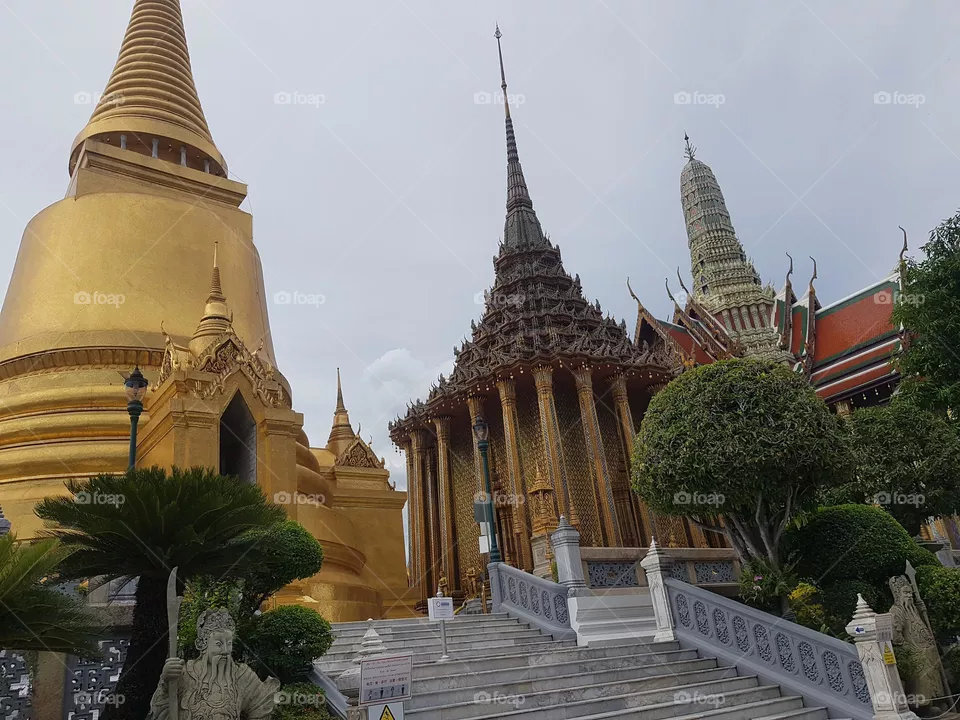 View of Wat Phra Kaew - Thailand
