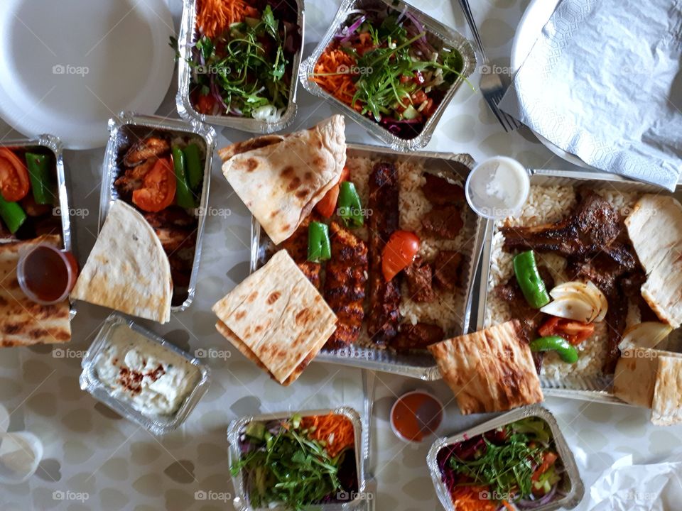 Turkish kebab takeaway