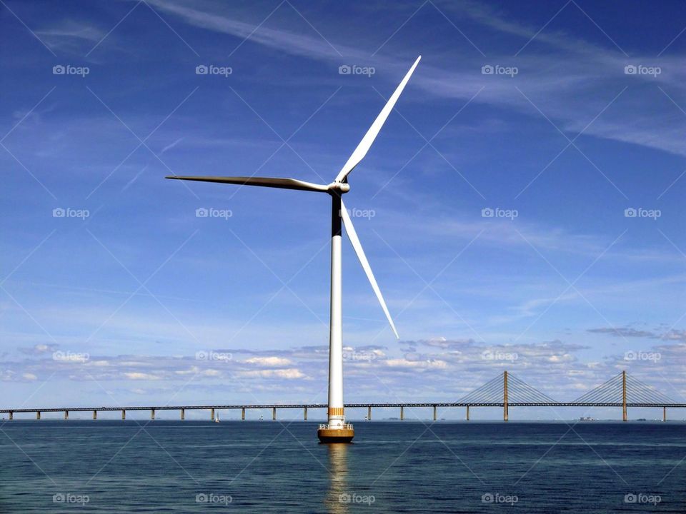 Wind turbine, Sweden.