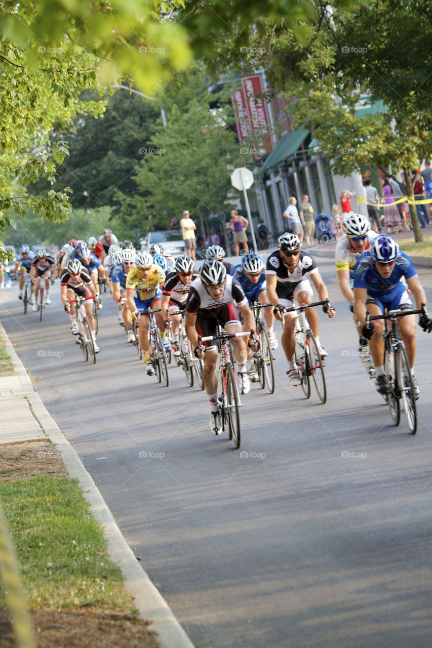 Race, Competition, Road, Cyclist, Wheel