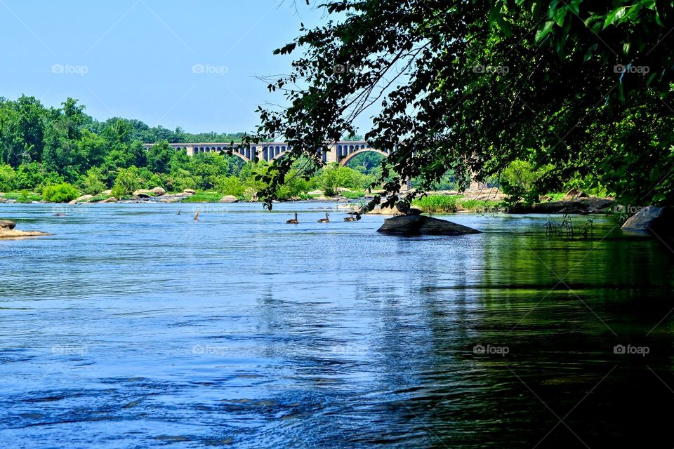 Richmond, Virginia. James River