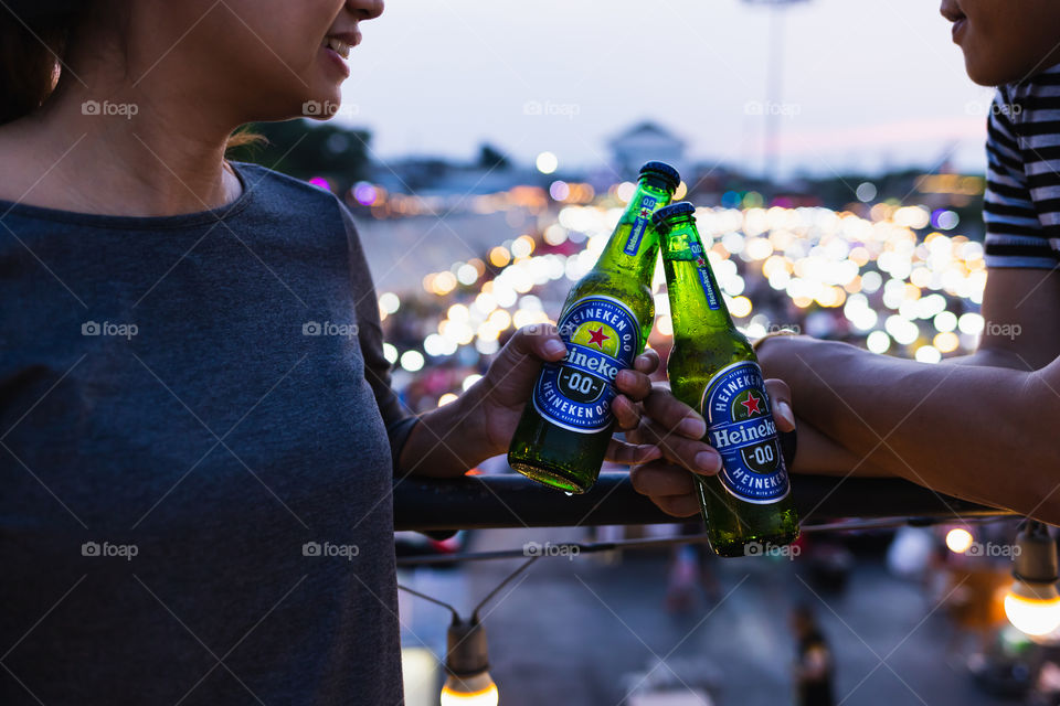 Go to a party with Heineken