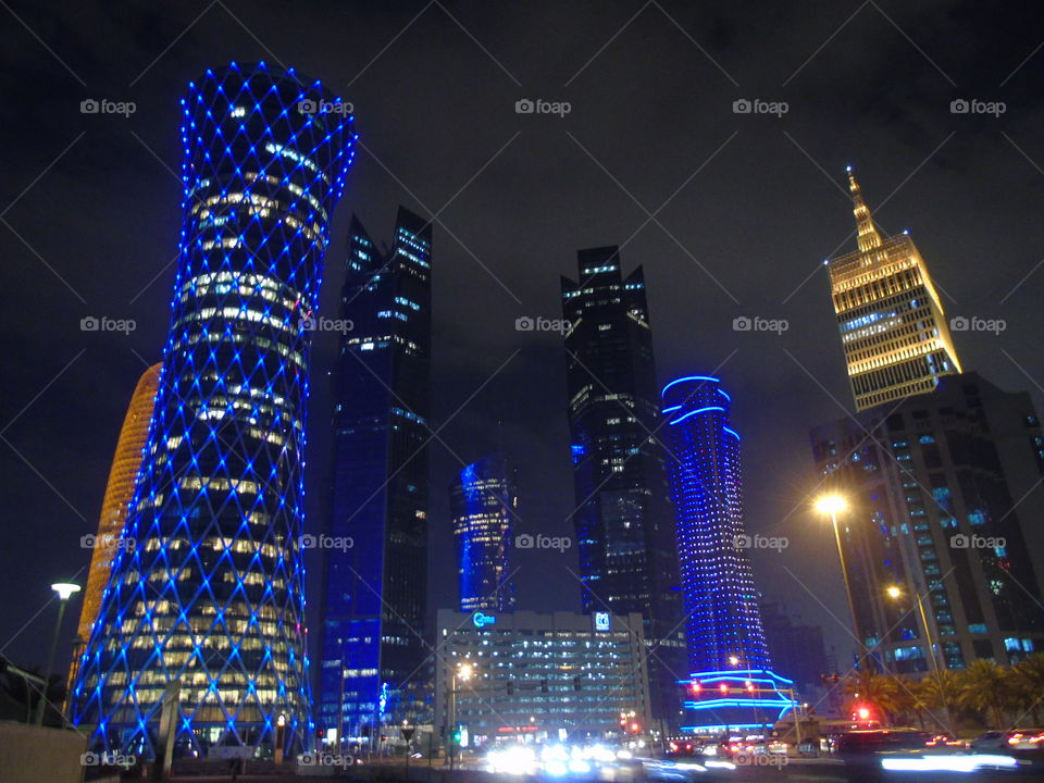 Qatar at Night
