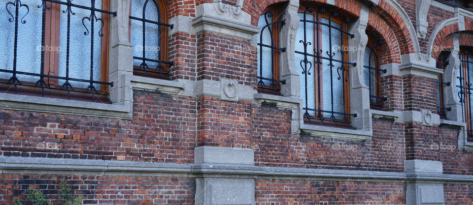 Old architecture in Antwerp