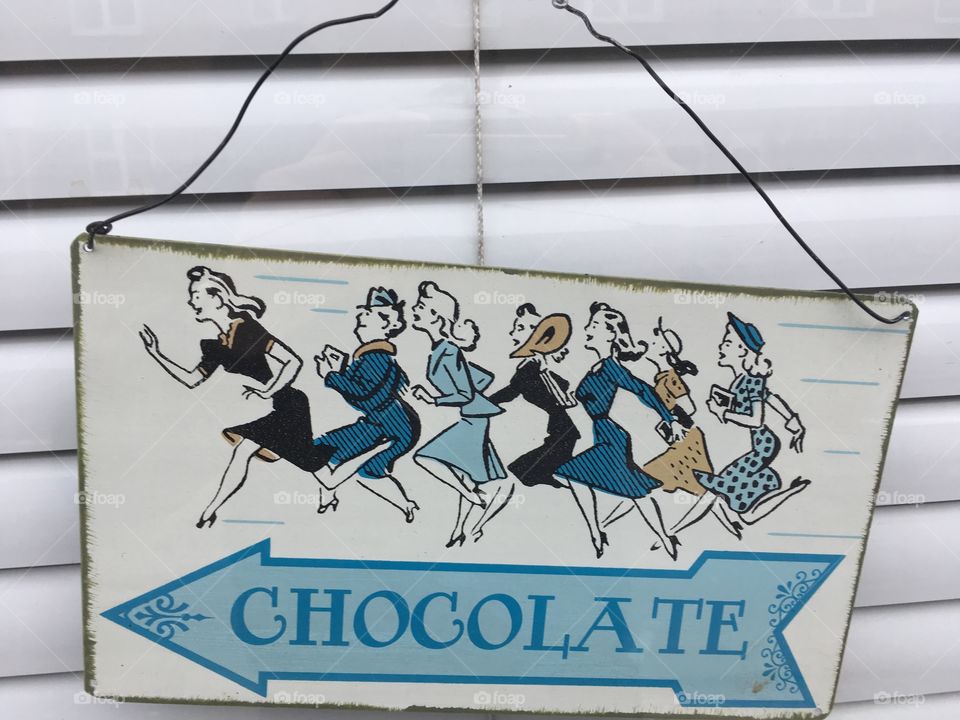 I would always go the extra mile for chocolate
