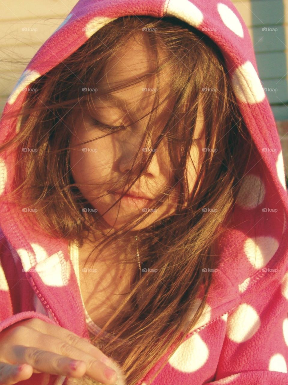 Billie. I took this photo of my niece Billie one afternoon trying to practice some new techniques I had learned for golden hour 