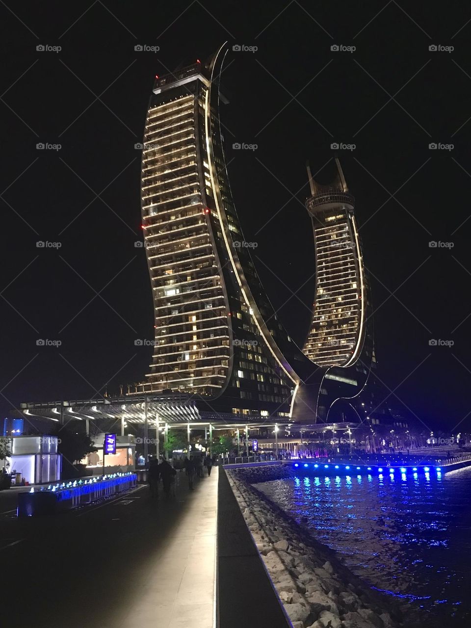 Awsome building design in night sky....night beauty 