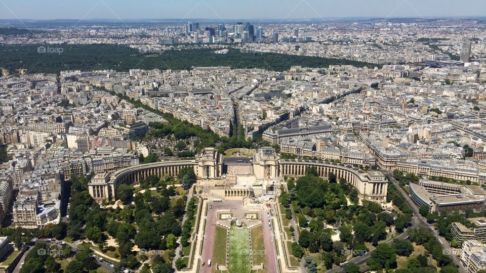 View from Eiffeltower